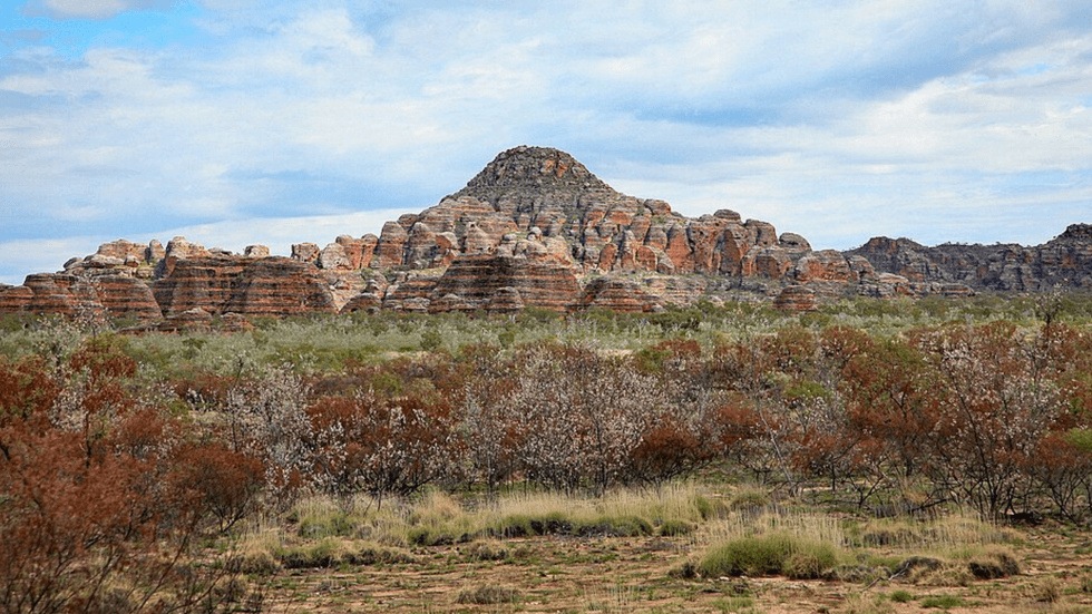 A stony hill in remote Australia