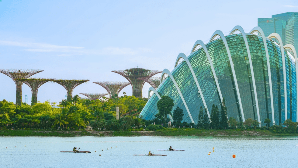 A view of SIngapore Marina