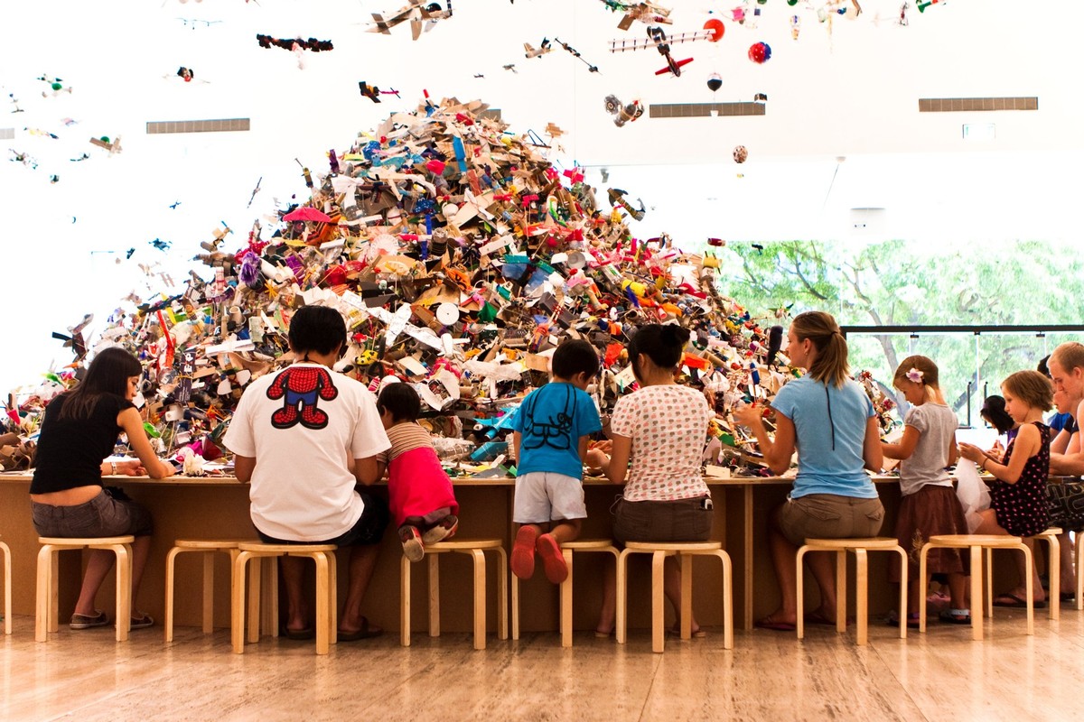 ‘Please do touch’: How audience participation is changing art shows