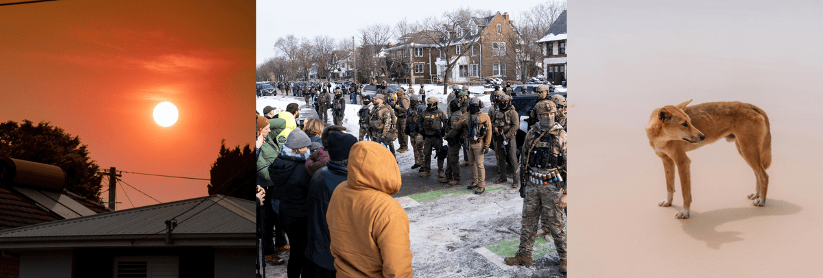 ICE protests, heatwaves and Oscar contenders