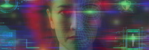 woman on a screen