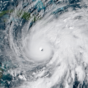 artificial intelligence, Birds Eye view of hurricane, person giving an examination