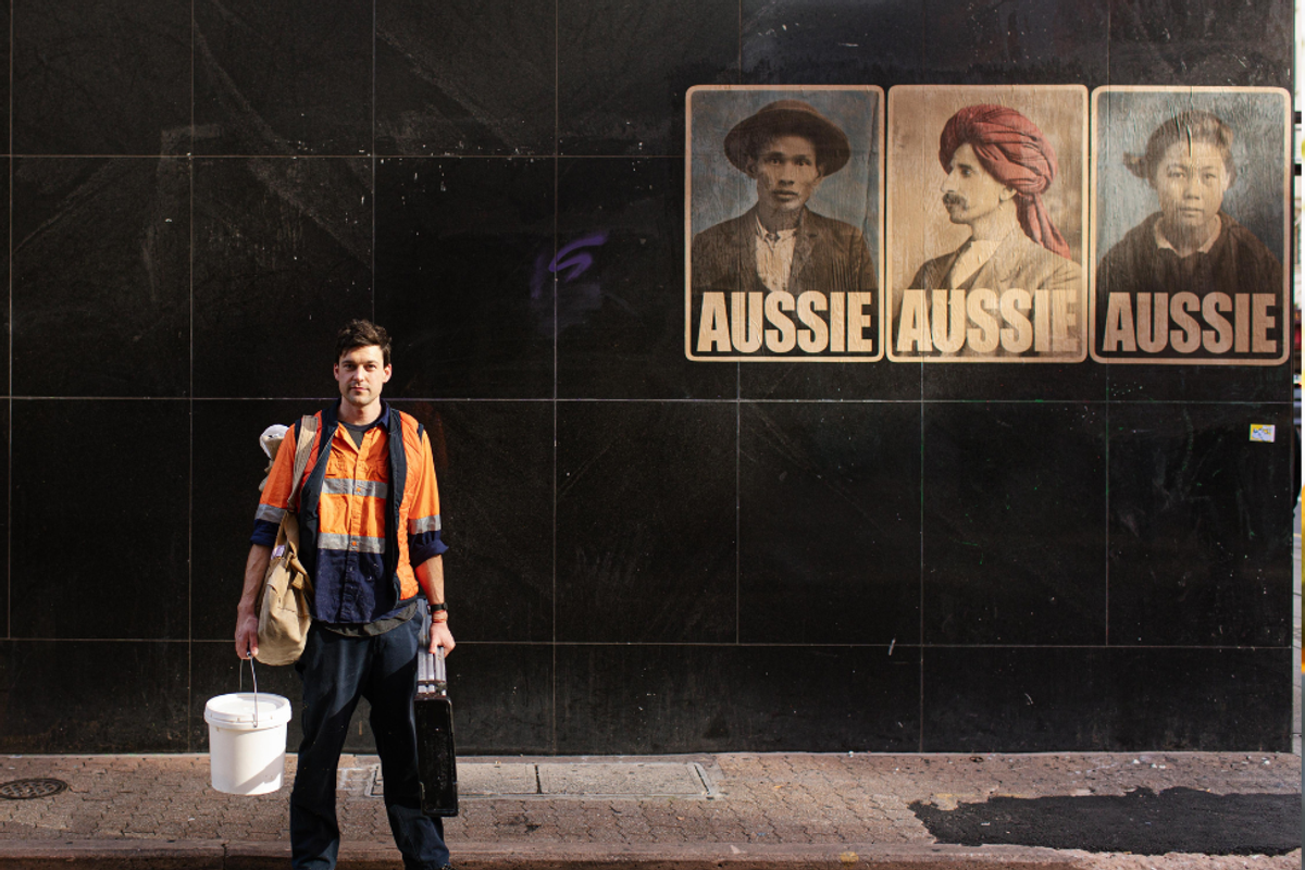 What does it mean to be Aussie? Peter Drew has some questions