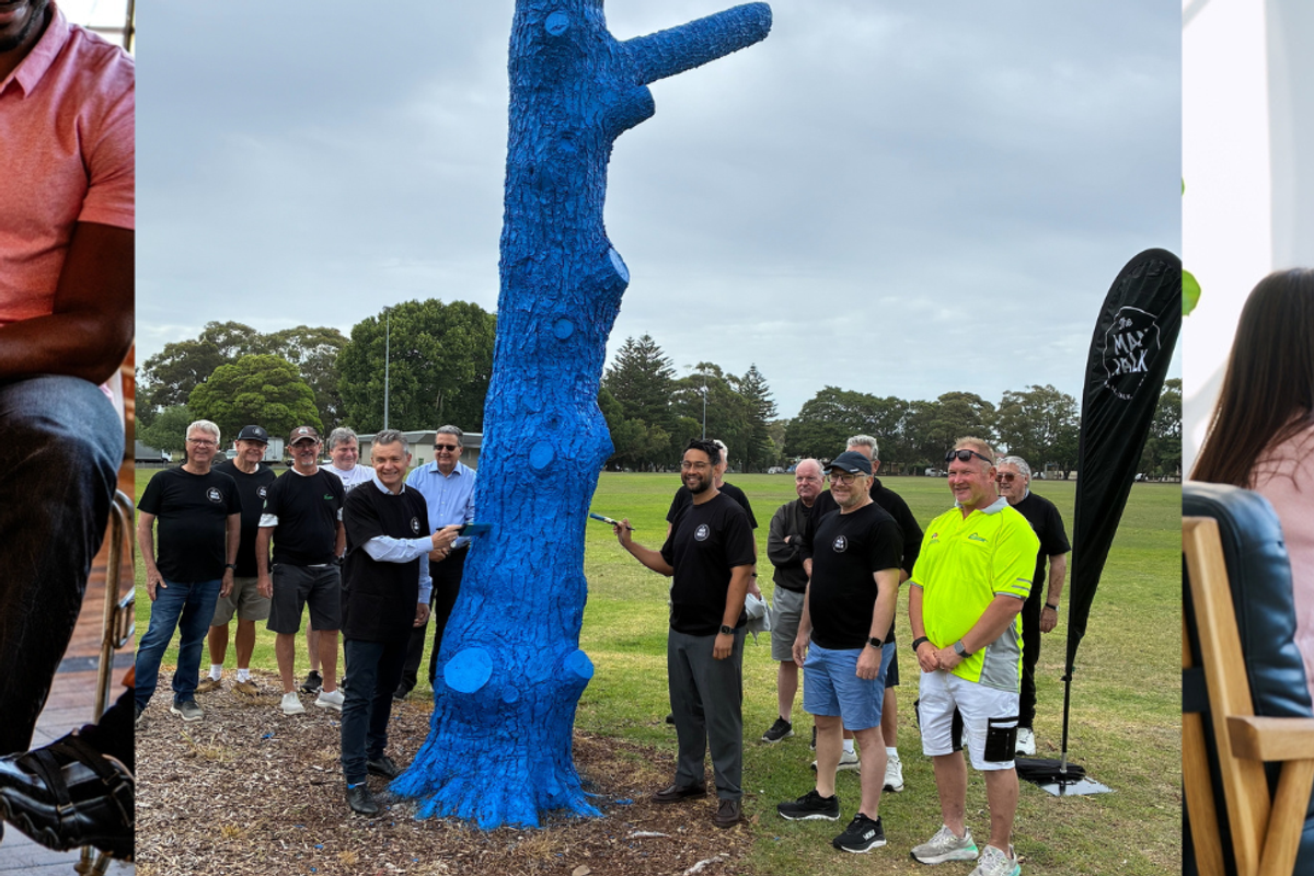 Feeling blue? Look to the trees