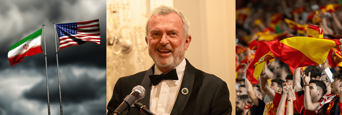 Vale Sam Neill, World Cup final and war in Middle East again