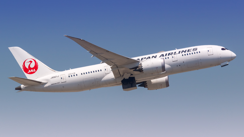 Japan Airlines plane midair