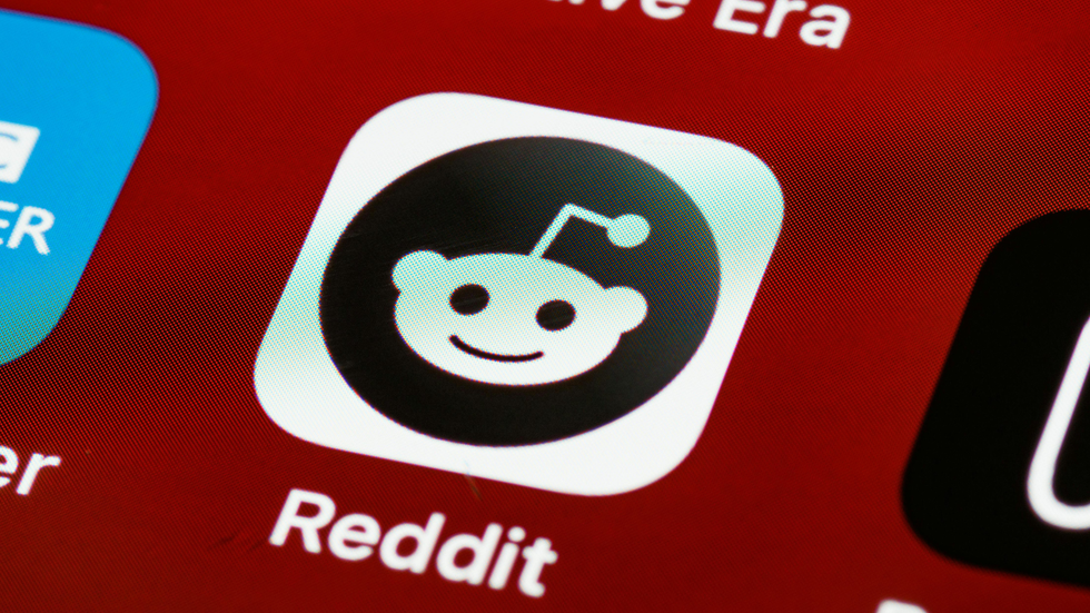 social media app on phone