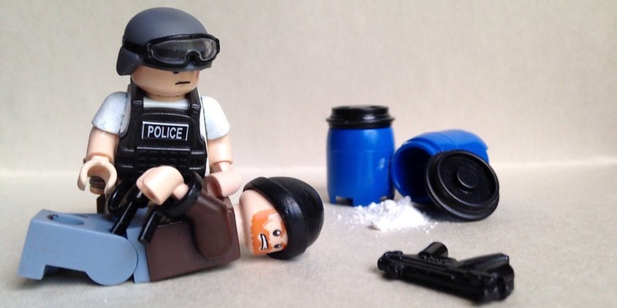 Two toy figurines